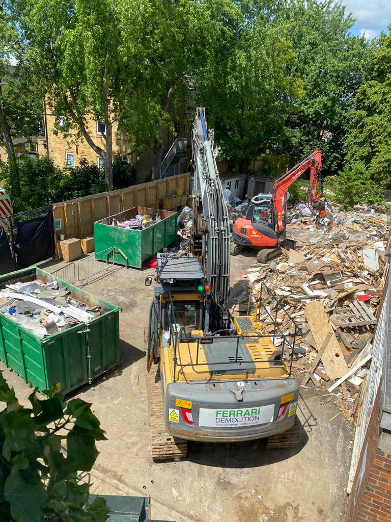 Ferrari Demolition company in London